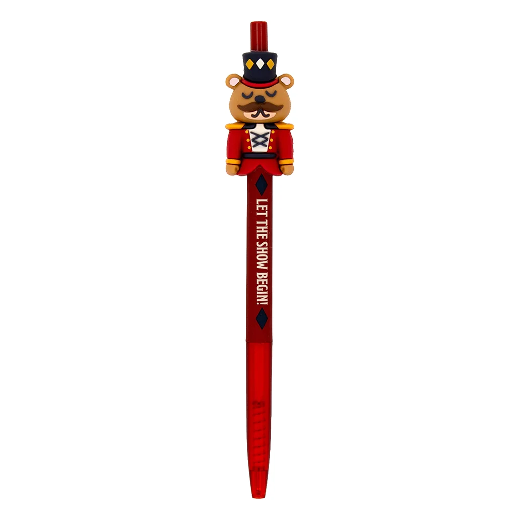 Esferográfica 3D Urso Circo - Let the show begin