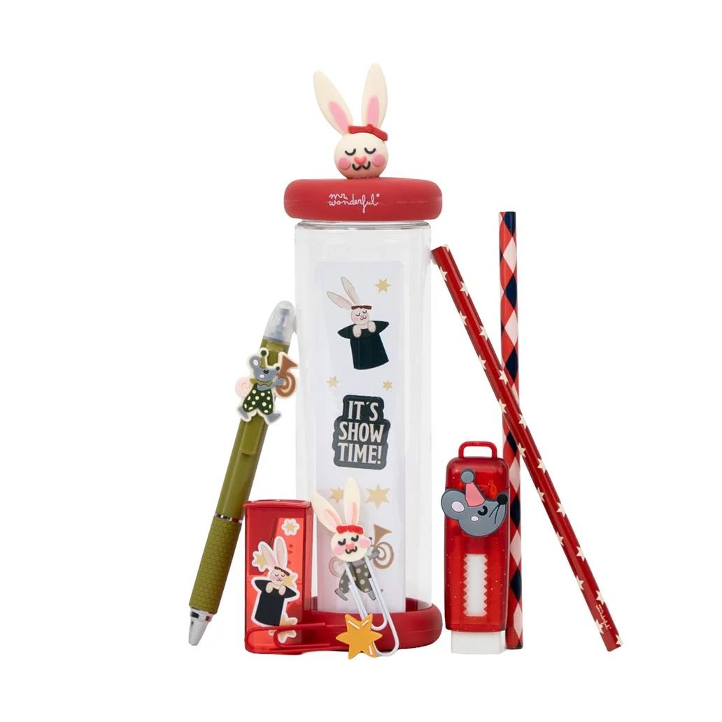 Kit de Escrita com Estojo Charm - Circo